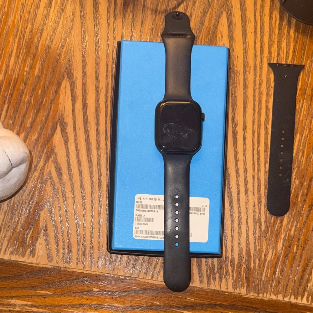 Apple Watch 10 ML 46 Black Smartwatch with Charging Accessories